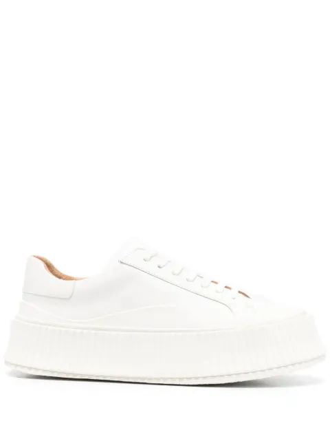 Jil Sander low-top lace-up sneakers Neutrals J15WS0002P4833