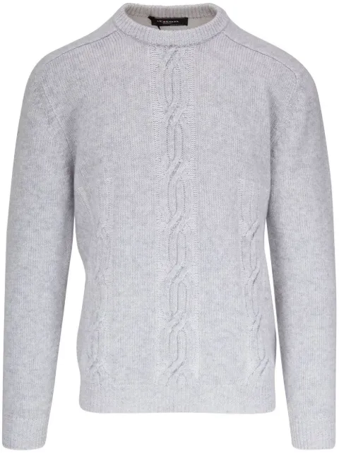 Kiton crewneck cashmere jumper Grey UMK015104GRIGIO