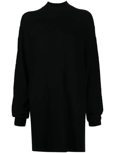 RTA tropical Cassia oversized dress Black WU22S128D1107BLTPC