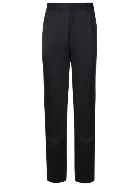 BOSS straight-leg tailored trousers Black 50469174