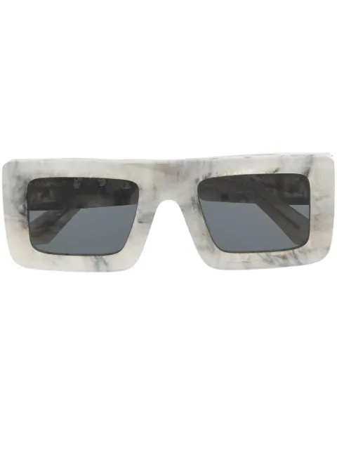 Off-White Eyewear Arrows square-frame sunglasses Grey OERI060F22PLA0010807