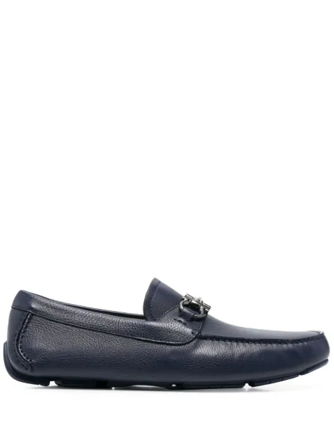 Ferragamo Gancini ornament driver Blue 754332