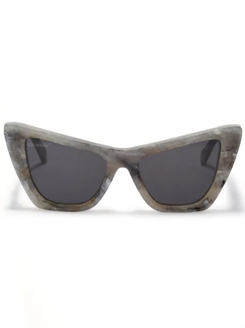 Off-White Eyewear cat-eye tinted sunglasses Grey OERI045F22PLA0010807