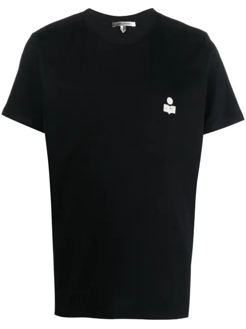 MARANT Zafferh logo-print T-shirt Black TS0047HAA1N01H