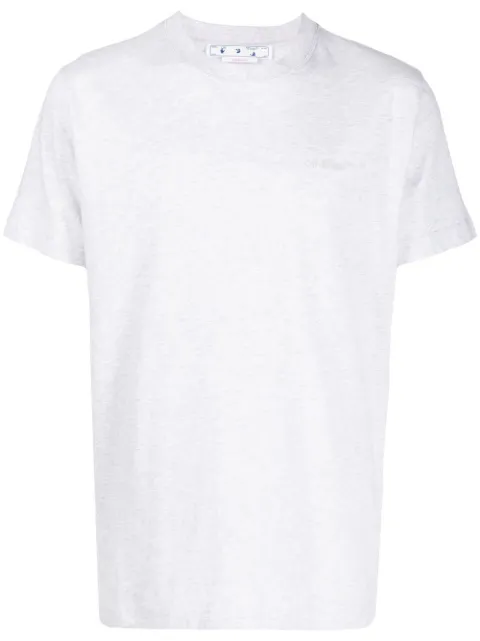 Off-White Diag Tab cotton T-shirt Grey OMAA027F22JER0010808
