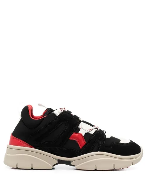 ISABEL MARANT Kindsayh mesh low-top sneakers Black BK005299M014S