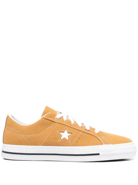 Converse star-patch low-top sneakers Yellow 171979CDONESTAR