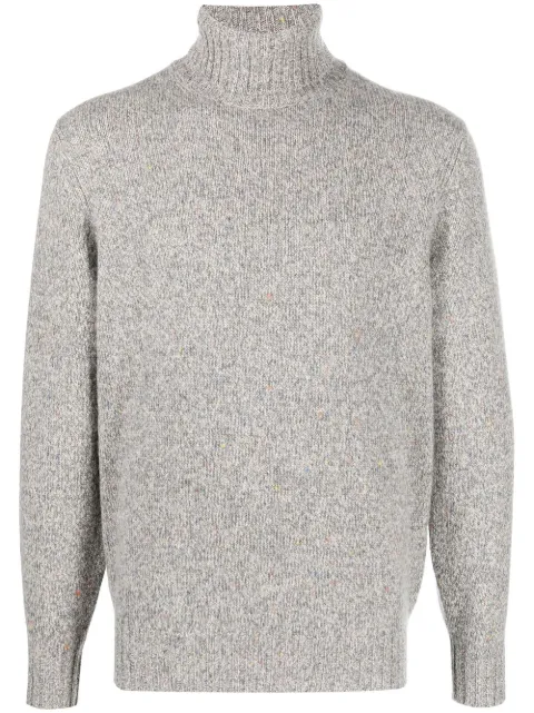 Brunello Cucinelli cashmere roll-neck jumper Grey MMH502003C292