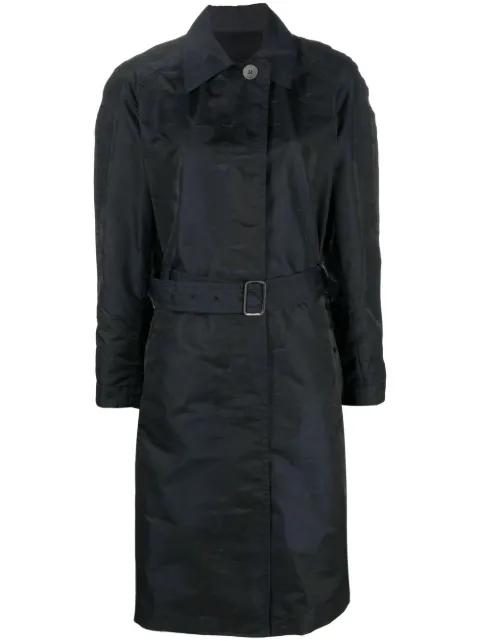 Ferragamo belted trench coat Blue 755442
