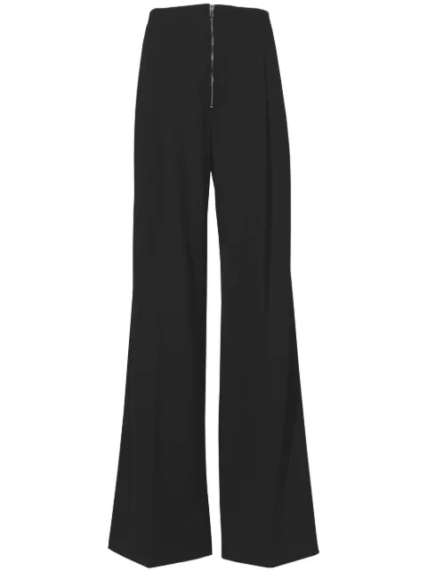 Proenza Schouler pleat-detail palazzo pants Black R2316001AW125