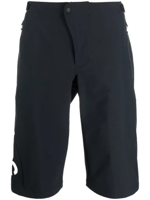 POC logo-print track shorts Black 52835