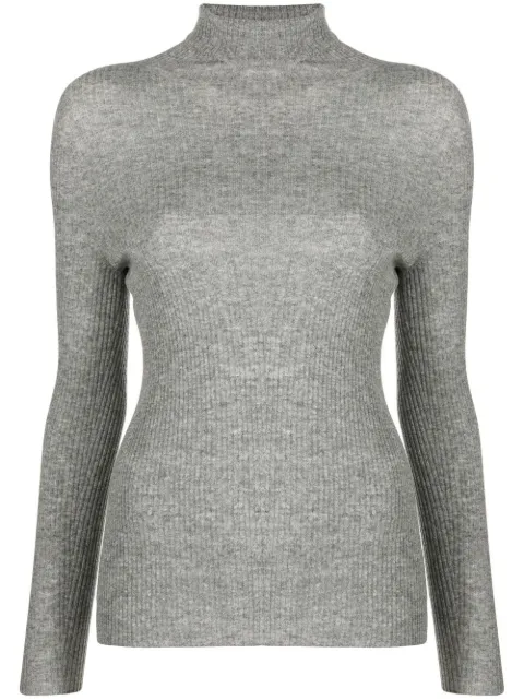 Fabiana Filippi ribbed roll-neck jumper Grey MADP02F0100000X610