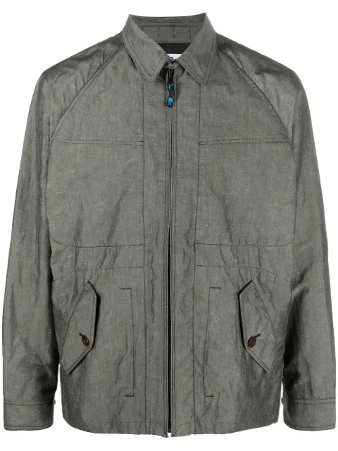 Junya Watanabe MAN zip-up shirt jacket Grey WIJ913100