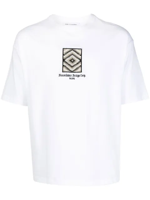 Children Of The Discordance logo-print T-shirt White COTDCS219F