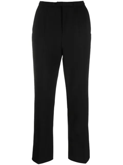 RED Valentino cropped straight-leg trousers Black RRBG105LB
