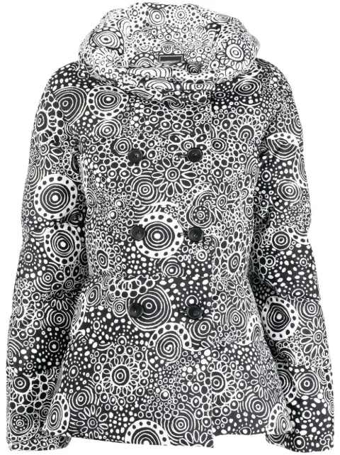 10 CORSO COMO paisley-print puffer jacket Black WFS001T0004