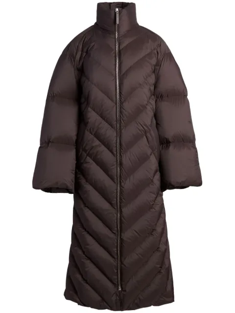 KHAITE The Farrow puffer coat Brown 70674037950