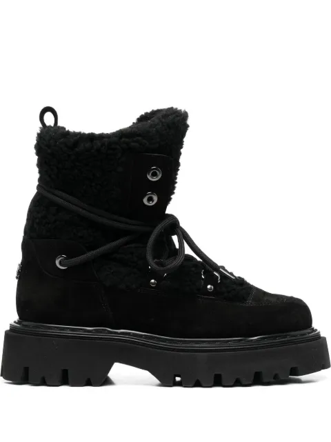 Casadei suede ankle boots Black 1R328Z0411C1879