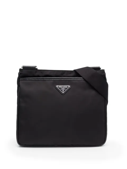 Prada Re-nylon and Saffiano shoulder bag Black 2VH118VXOO2DMH