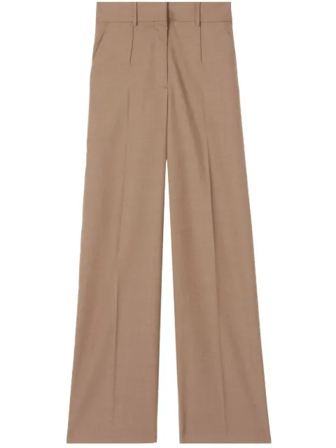 Burberry wide-leg wool trousers Neutrals 8055455
