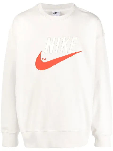 Nike Swoosh cotton sweatshirt White DO8891