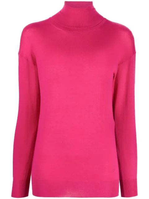 TOM FORD high-neck knitted top Pink MAK901YAX087
