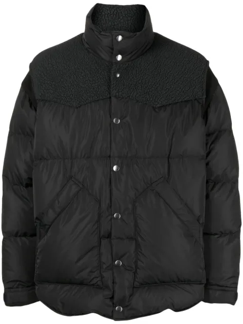 Undercover panelled puffer jacket Black UC2B4205