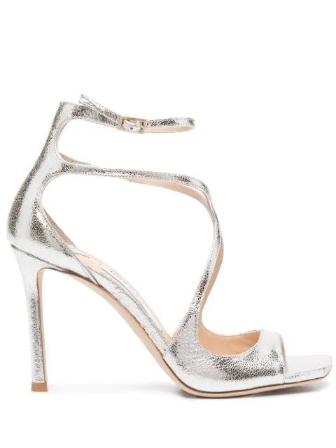 Jimmy Choo Azia 95 sandals Gold AZIA95GLE
