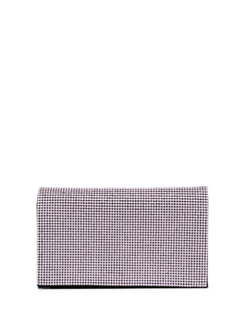 CHANEL Pre-Owned 2005 rhinestone-embellished clutch Pink 9145525