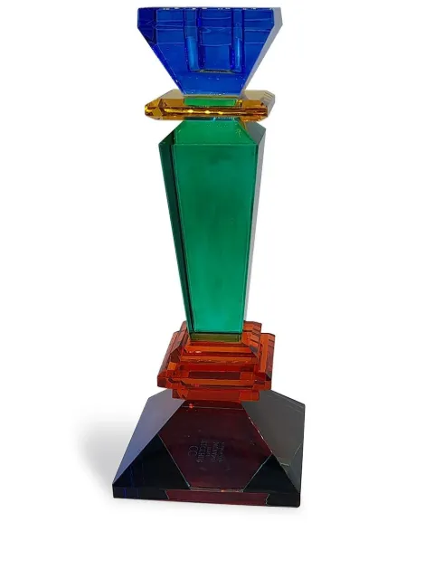 Les-Ottomans crystal candle holder Green CRC02