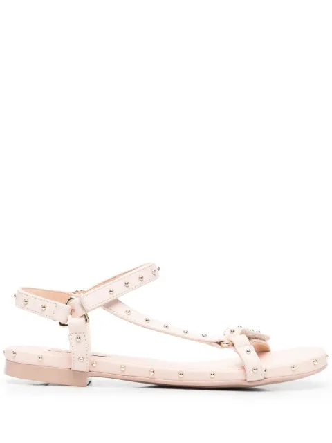 AGL stud-detailing open-toe sandals Pink SVEVATRACK