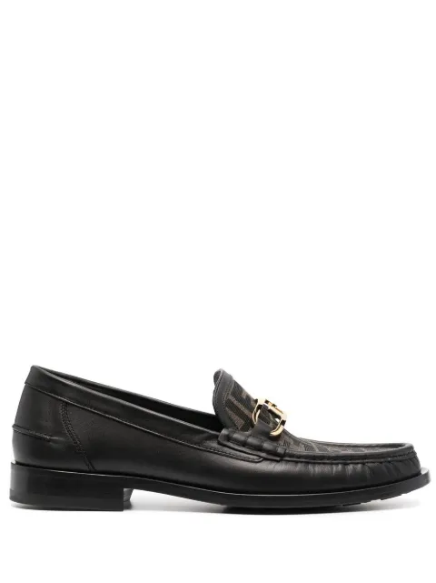 FENDI O'Lock loafers Black 7D1550AJZF