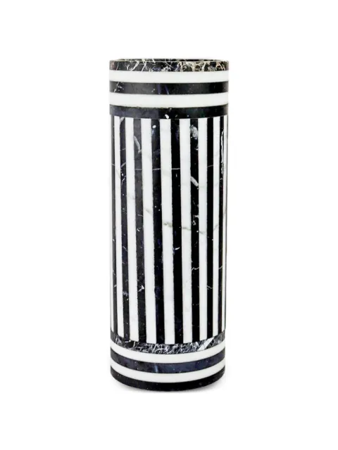 Editions Milano Bloom 2 marble vase Black BL2024