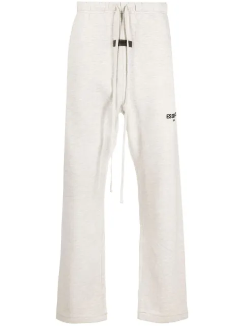 FEAR OF GOD ESSENTIALS logo-print track pants Neutrals 130BT212172F