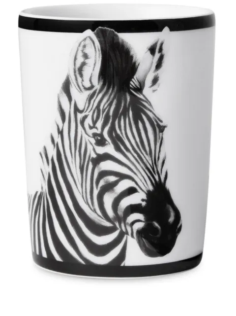 Dolce & Gabbana zebra porcelain cup White TCB031TCA47