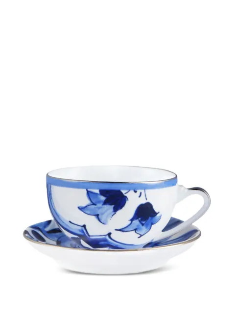 Dolce & Gabbana Blu Mediterraneo porcelain tea set Blue TC0102TCA36