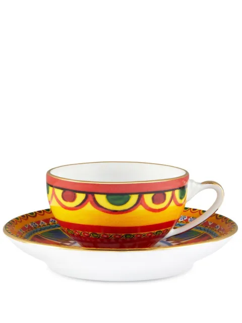 Dolce & Gabbana Carretto Siciliano espresso set Yellow TC0100TCA21
