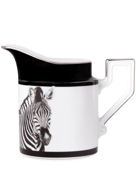Dolce & Gabbana zebra-print porcelain creamer White TC0097TCA47