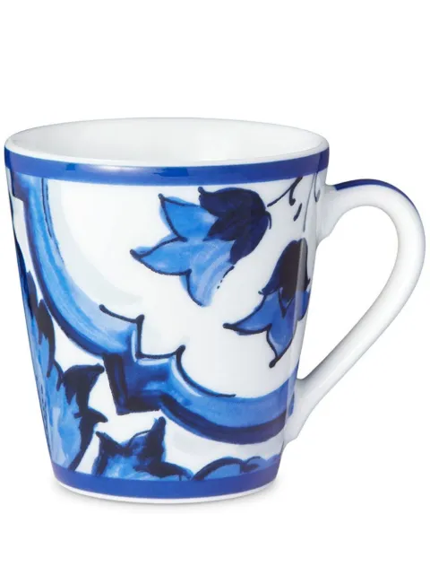 Dolce & Gabbana archive-print porcelain mug White TC0096TCA37