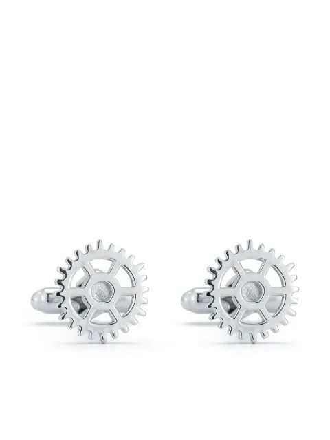 Mateo cog shape cufflinks Silver 811266021346