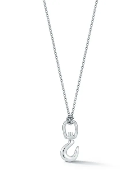 Mateo hook pendant necklace Silver 811266021865