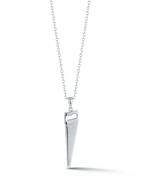 Mateo saw pendant necklace Silver 811266020806