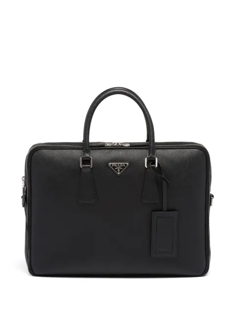 Prada Saffiano leather briefcase Black 2VE0229Z2