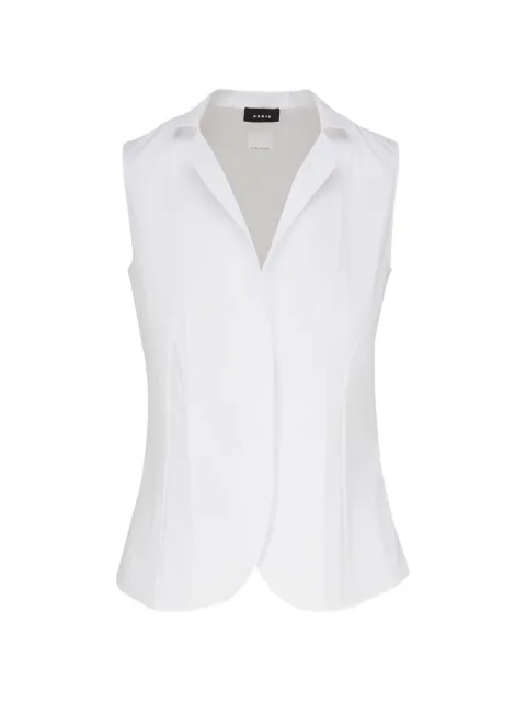 Akris sleeveless blouse White 3123091945001