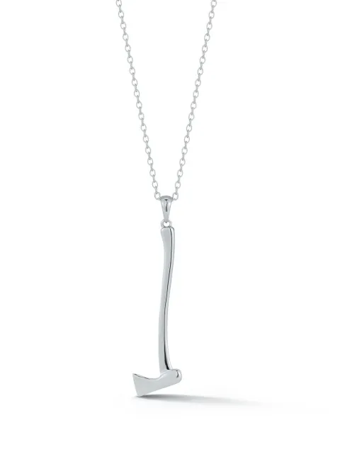 Mateo axe pendant necklace Silver 811266020790