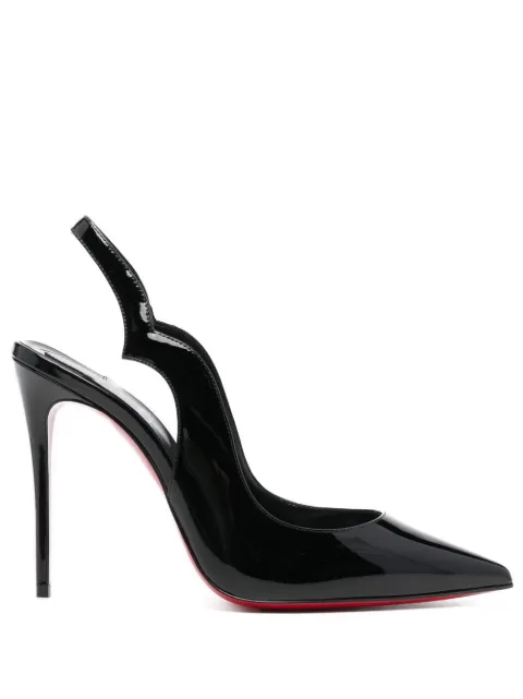 Christian Louboutin Hot Chick slingback 110mm pumps Black 3220303B439