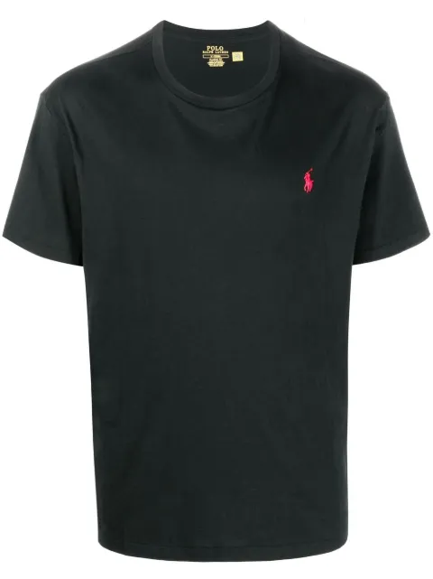 Polo Ralph Lauren Polo Pony-embroidered short-sleeve T-shirt Black 710707087002