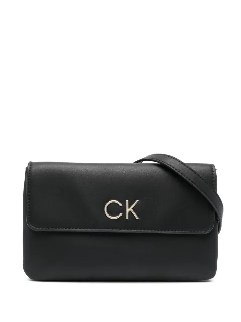 Calvin Klein Re-Lock double crossbody bag Black K60K609620