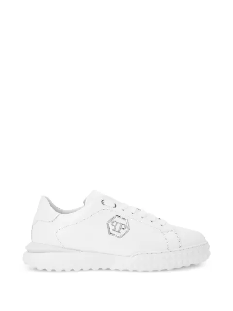 Philipp Plein low-top leather sneakers White FABSUSC0266PLE010N