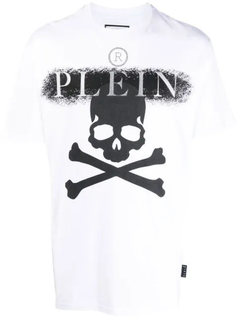 Philipp Plein short sleeve T-shirt White FABCMTK5635PJY002N